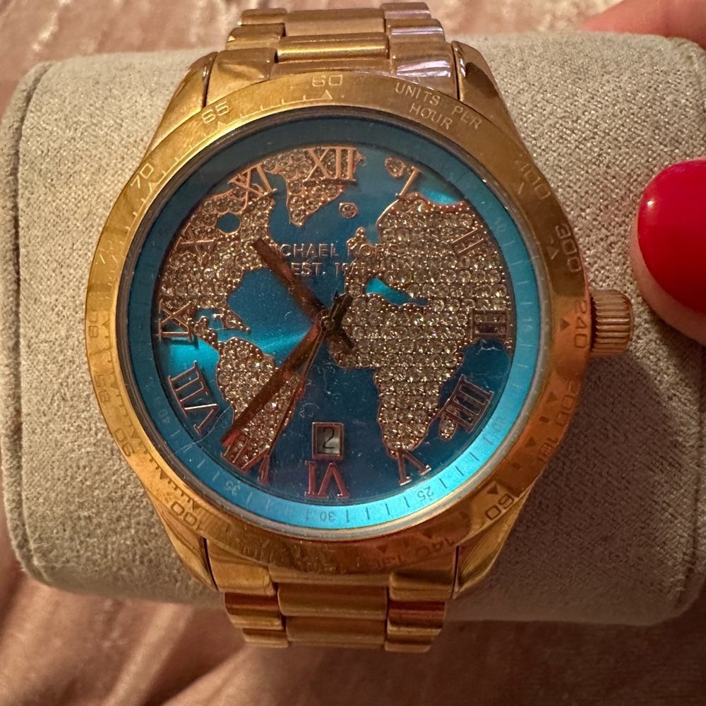 Watch with World Map